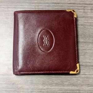 Cartier Bordeaux Bifold Men's Wallet